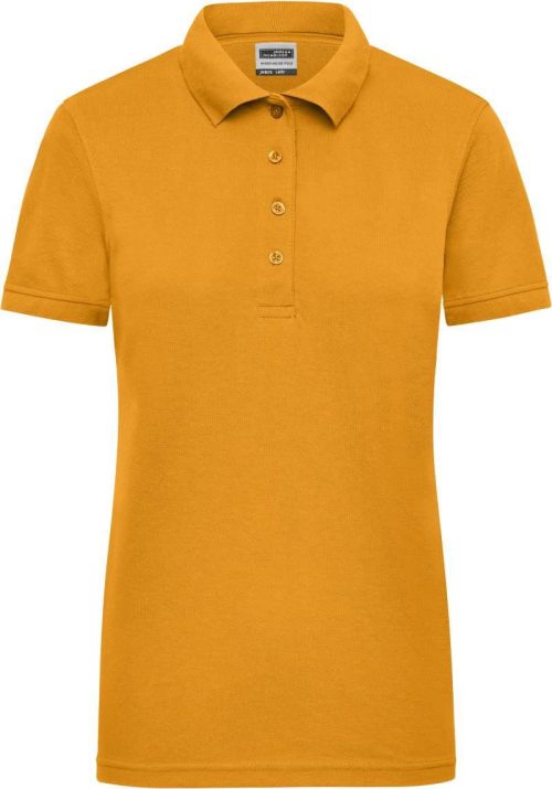 Damen Workwear Piqué Polo JN 829 – Daiber in Gold Yellow