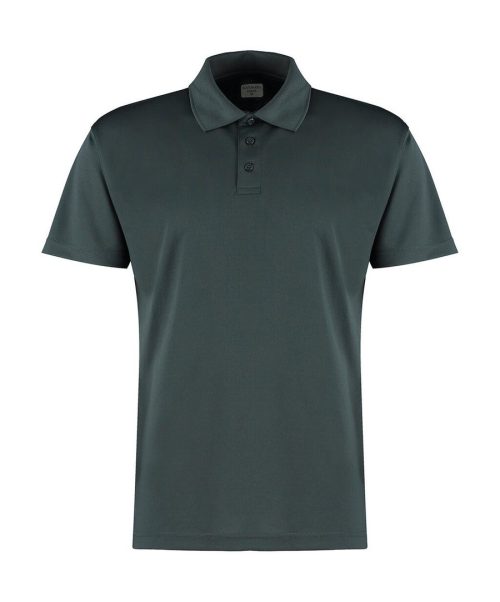 Regular Fit Micro Mesh Polo with Cooltex® Plus – Kustom Kit in Graphite