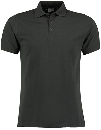 Men´s Slim Fit Klassic Superwash® 60° Polo – Kustom Kit in Graphite (Solid)