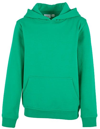 Kids´ Organic Basic Hoody – Build Your Brand in Grass Green