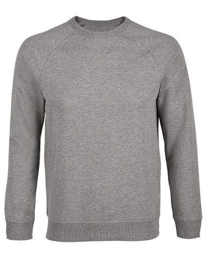 Men´s French Terry Sweatshirt Nelson – NEOBLU in Gray Melange