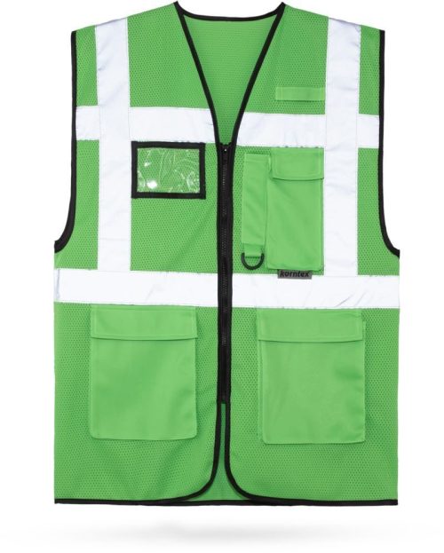 Mesh Multifunktionsweste KXCMMF – Larisa – Korntex in Green