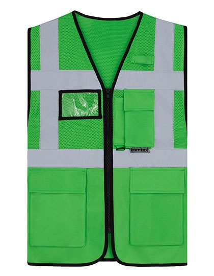 Mesh Multifunctional Vest "athens" – Korntex in Green