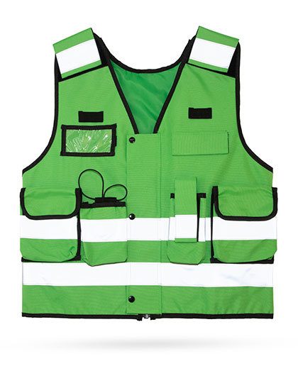 Tactical Safety Vest "stammheim" – Korntex in Green