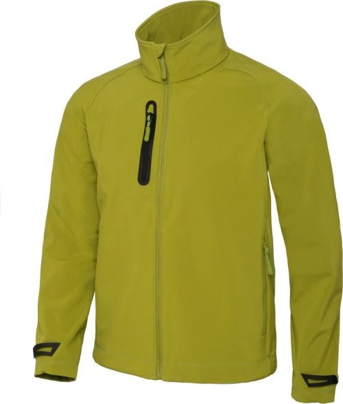 Herren 3-Lagen Softshell Jacke X-Lite Softshell /men – B&C in Green Moss