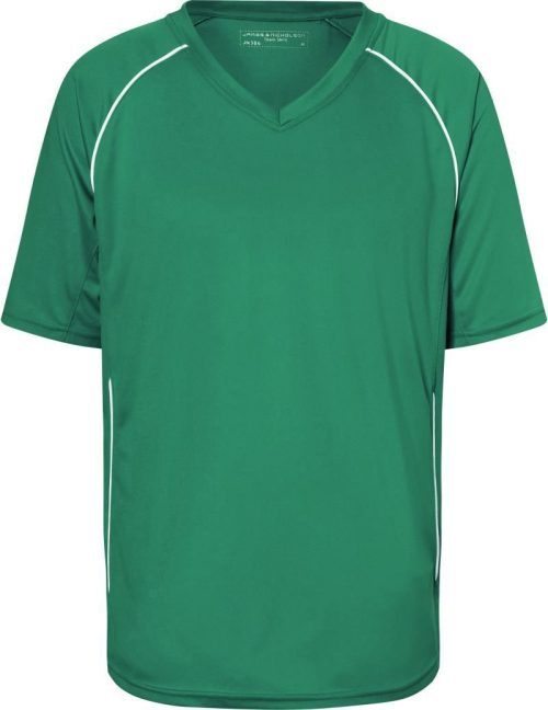 Team Shirt JN 386 – Daiber in Green/White