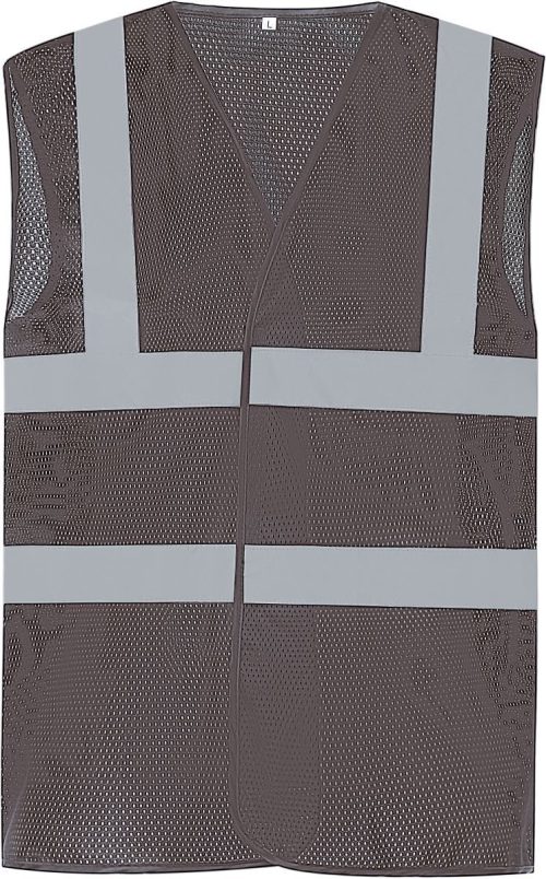 Hi-Vis Mesh Warnweste HVW 120 – Yoko in Grey