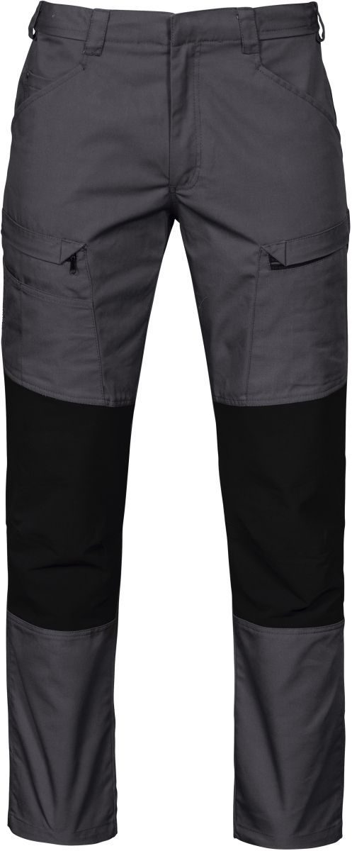 Herren Kontrast Stretch Workwear Hose 2520 Waistpants Stretch (44-60) – ProJob in Grey