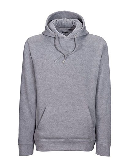 Unisex Hooded Sweatshirt – Utopic in Grey