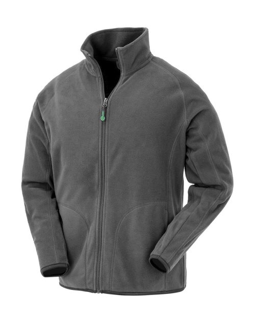 Recycled Microfleece Jacket – Result Recycled in Grey