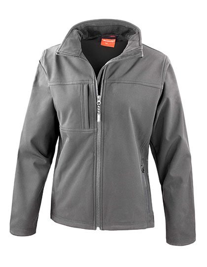 Women´s Recycled 3-Layer Classic Softshell Jacket – Result Recycled in Grey