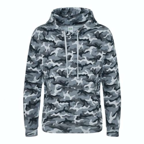 Camo Hoodie – Just Hoods in Grey Camo