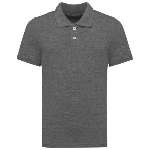 Piquépolohemd Bio180 Kind K2029 – Kariban in Grey Heather