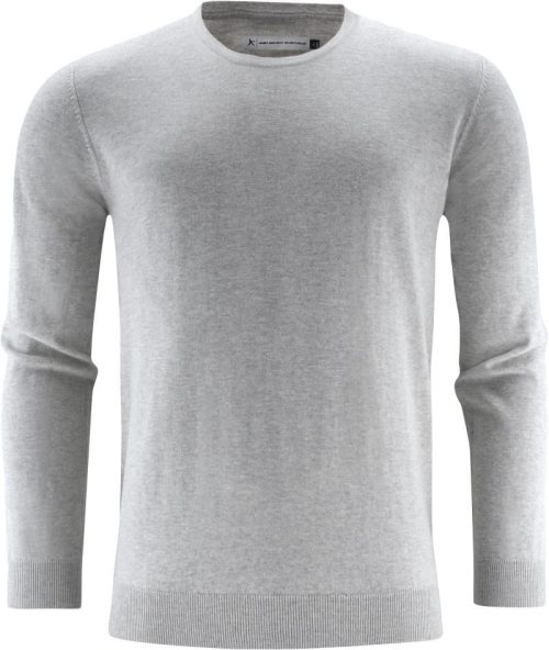 Herren Pullover Ashland U – James Harvest in Grey Melange