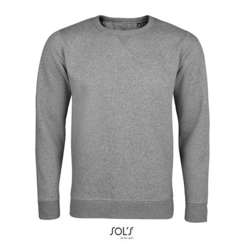 Sol's Sully - Men’s Round-Neck Sweatshirt – SOL'S in Grey Melange