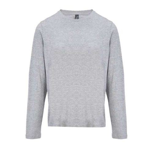 Sol's Monarch Women - Long Sleeve T-Shirt With Round Neck – SOL'S in Grey Melange