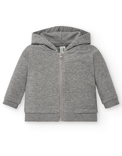 Baby Hooded Sweatshirt – JHK in Grey Melange