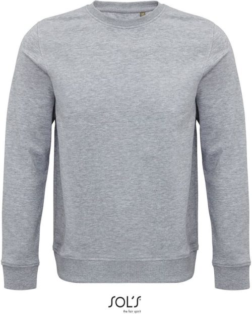 Unisex Bio Sweater Comet – SOL'S in Grey Melange