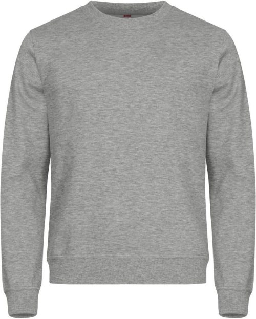 Unisex Sweater Miami Roundneck – Clique in Grey Melange