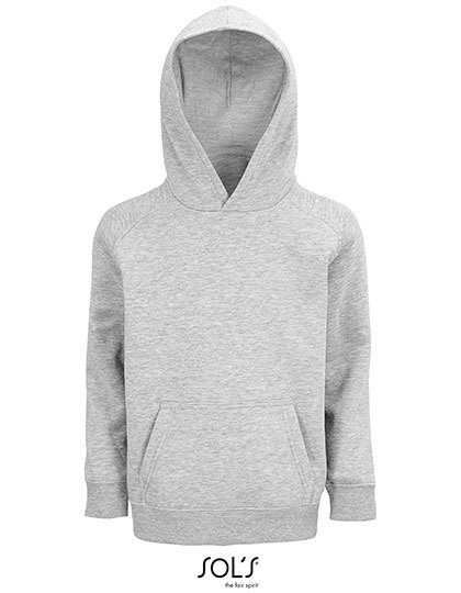 Kids´ Stellar Sweatshirt – SOL´S in Grey Melange