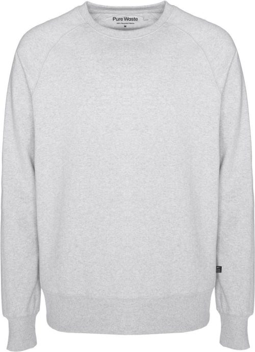 Unisex Sweater SWUB – Pure Waste in Grey Melange