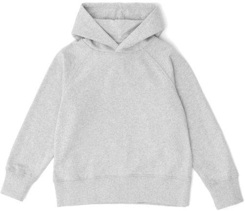 Kinder Kapuzen Sweater KDHD – Pure Waste in Grey Melange