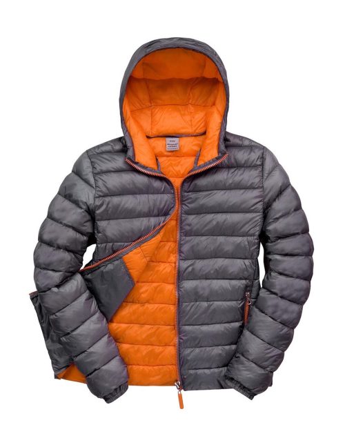 Snow Bird Hooded Jacket R194M – Result Urban in Grey/Orange