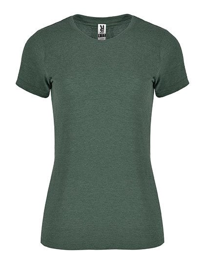 Women´s Fox T-Shirt – Roly in Heather Bottle Green 257