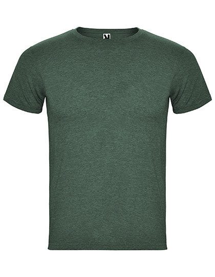Men´s Fox T-Shirt – Roly in Heather Bottle Green 257