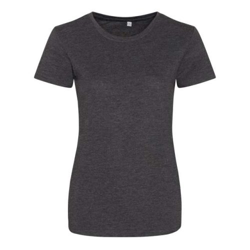 Women's Tri-Blend T – Just Ts in Heather Charcoal