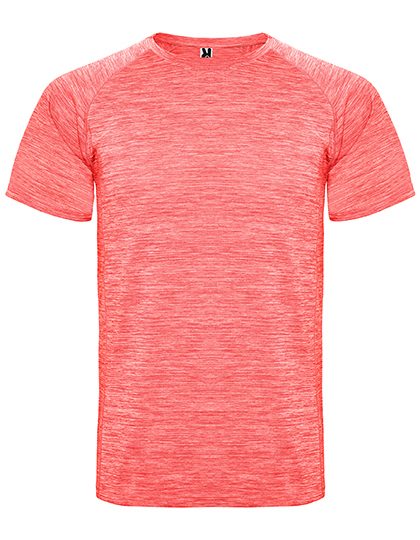 Kids´ Austin T-Shirt – Roly Sport in Heather Fluor Coral 244