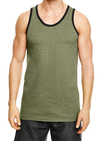 Heathered Tank Top – Burnside in Heather Green