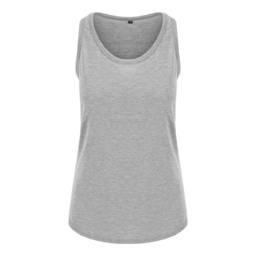 Women's Tri-Blend Vest – Just Ts in Heather Grey
