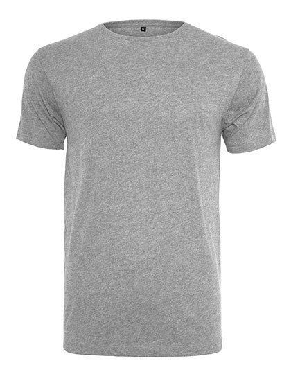 Light T-Shirt Round Neck – Build Your Brand in Heather Grey