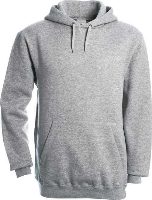 Hooded WU620 – B&C in Heather Grey