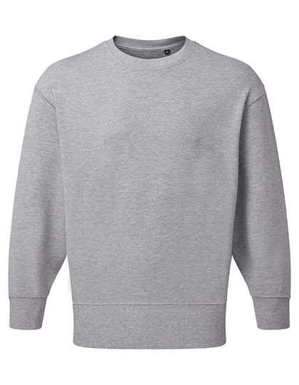 Unisex TriDri® oversized sweatshirt – TriDri® in Heather Grey
