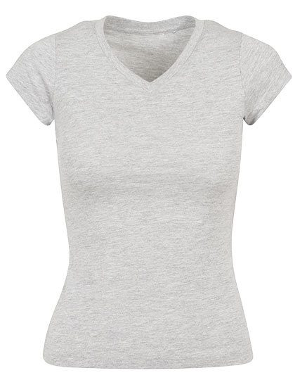 Ladies´ Basic Tee – Build Your Brand in Heather Grey