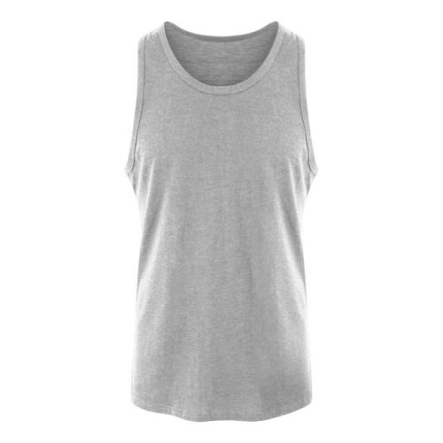 Tri-Blend Vest – Just Ts in Heather Grey