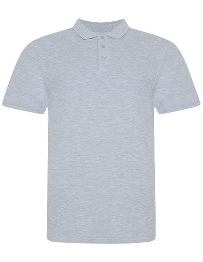 The 100 Polo – Just Polos in Heather Grey