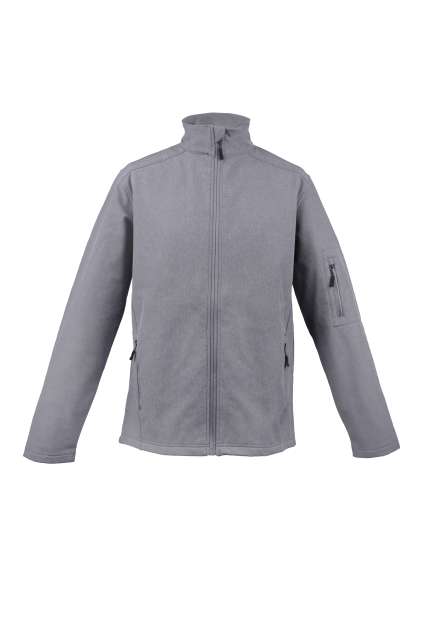 Men’s 3-Layer Softshell Jacket – Legend Classics in Heather Grey