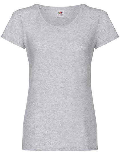 Ladies´ Original T – Fruit of the Loom in Heather Grey