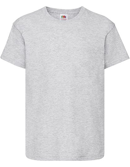 Kids´ Original T – Fruit of the Loom in Heather Grey