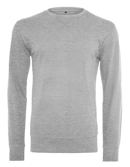 Light Crew Sweatshirt – Build Your Brand in Heather Grey