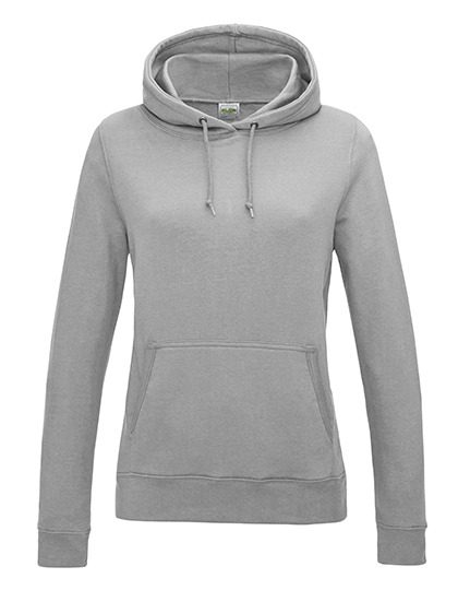 Women´s College Hoodie – Just Hoods in Heather Grey
