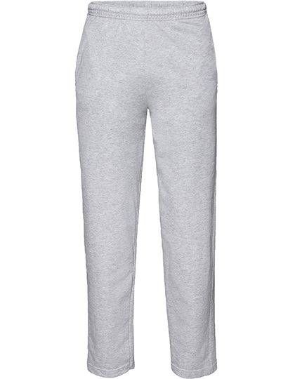 Lightweight Open Hem Jog Pants – Fruit of the Loom in Heather Grey