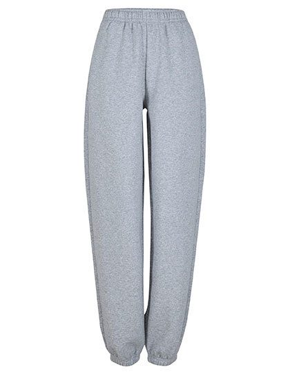 Ladies Fluffy Sweatpants – Build Your Brand in Heather Grey