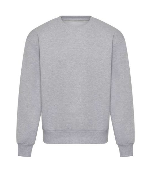Signature Heavyweight Sweat – Just Hoods in Heather Grey