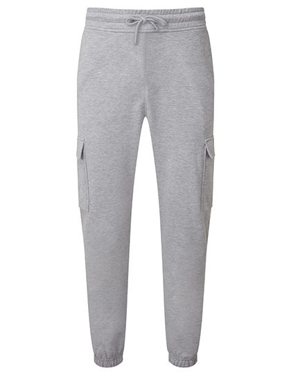 Unisex Cargo Recycled Joggers – TriDri® in Heather Grey