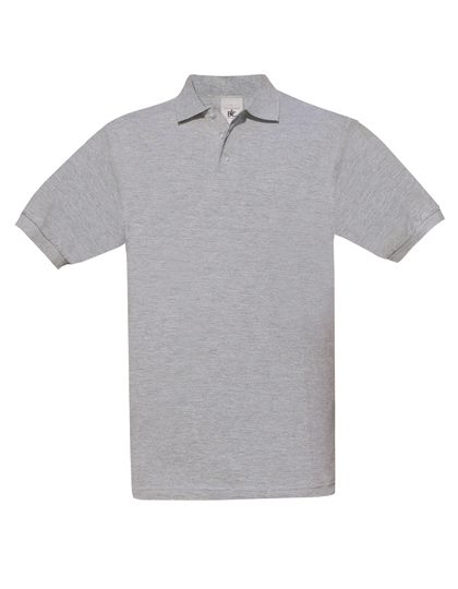 Unisex Polo Safran – B&C BE INSPIRED in Heather Grey