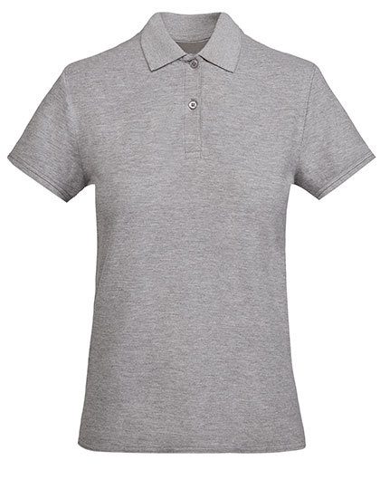 Women´s Poloshirt Prince – Roly Eco in Heather Grey 58